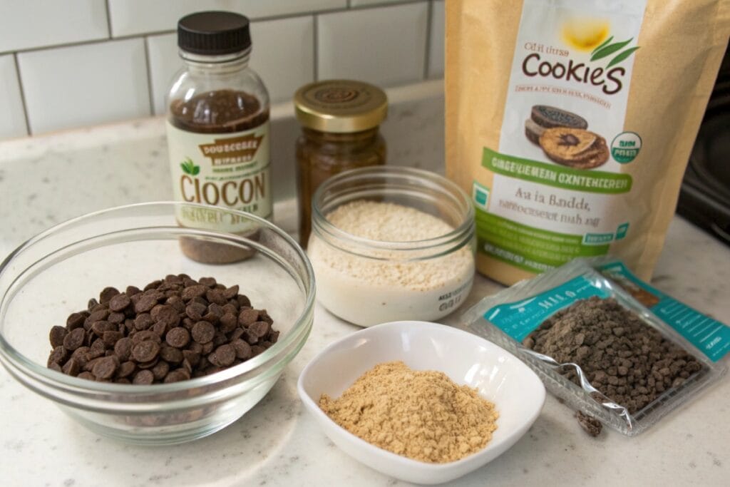 Vegan cookie recipe ingredients